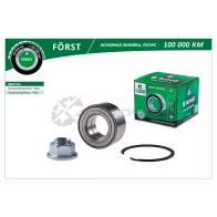 Подшипник ступицы VOLVO S40 (95-) (передний комплект) (40x75x37) B-RING UJ4F 0Q 1441290136 BK0702