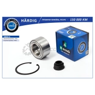 Подшипник ступицы HONDA CR-V I-II (95-) (передний комплект) (45x84x42/40) B-RING HBK9910 1441290190 8 PAQ0Y9