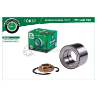 Подшипник ступицы CITROEN Jumper (94-), PEUGEOT (94-) (передний комплект) (55x90x60) B-RING V9 9W7H2 BK1264 1441290240