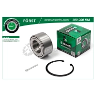 Подшипник ступицы HYUNDAI IX35 (10-) (передний комплект) (45x84x41/39) B-RING BK1854 64 H3S0F 1441290253