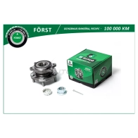 Ступица с подшипиком в сборе NISSAN Qashqai (13-) (передний) (с ABS) B-RING S OZTHC6 1441290539 BK4913