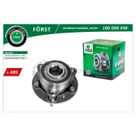Ступица с подшипиком в сборе OPEL Astra J (10-), Zafira C (12-) (передний) (d=146 с ABS) B-RING BK3405 D6H6OK 7 1441290710