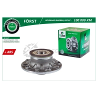 Ступица с подшипиком в сборе VW Golf V-VI (03-) (задний) (d=136.5 с ABS) B-RING UV6 4TXS BK1077 1441290779
