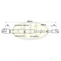 Амортизатор багажника G.U.D. 1422943598 GGS020117 4M2 O7