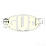 Амортизатор подвески G.U.D. BT55 9 GSA344115 Fiat Multipla (186) 1 Минивэн 1.9 JTD (186AxE1A) 120 л.с. 2002 – 2010