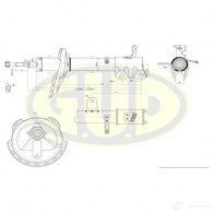 Амортизатор подвески G.U.D. GSA334394 1422944402 JN9 L5Y