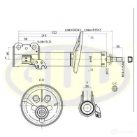 Амортизатор подвески G.U.D. GSA334172 1422947140 S JYF3