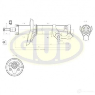 Амортизатор подвески G.U.D. GSA634810 W YZ9O Seat Ibiza (6K1) 2 Хэтчбек 1.8 i 16V 129 л.с. 1993 – 1996