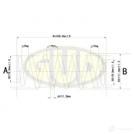Пружина подвески G.U.D. 4274060 O IIZFJ GCS285706