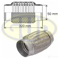 Гофра глушителя 50x320 G.U.D. X9J 70Q 1439704268 GFP350320
