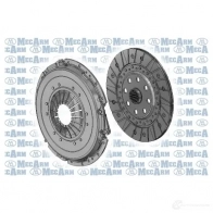 Комплект сцепления MECARM MK10188D Opel Astra (H) 3 Хэтчбек 1.6 Turbo (L48) 180 л.с. 2007 – 2010 771A GH