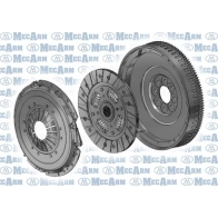 Комплект сцепления MECARM Opel Corsa (C) 3 Хэтчбек 1.7 CDTI (F08. F68) 100 л.с. 2003 – 2009 MK40018 DA6 UK