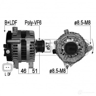Генератор MESSMER 1437592792 FK 1NJ 209054a