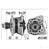 Генератор MESSMER 209522a UO 4T8 1437593223