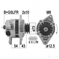 Генератор MESSMER 1437595672 209447a 1TR40 C