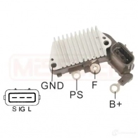 Щетки генератора, с регулятором MESSMER PR K36 215665 2628462