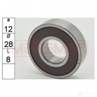 Подшипник MESSMER 1226106253 3QJD ZZ 218021