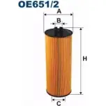 Масляный фильтр FILTRON BMJR24F OE651/2 2102927 L WK0SF