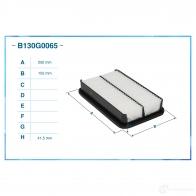 Воздушный фильтр CWORKS B130G0065 IBU GK 1439699396