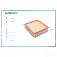 Воздушный фильтр CWORKS 1439699527 J RV9E B13MR0009 - Изображение 2