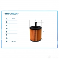 Масляный фильтр CWORKS B16CR0026 CJ RL8Y 1439699910 - Изображение 2