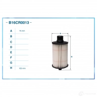 Масляный фильтр CWORKS DCJE 2KQ B16CR0013 1439699938 - Изображение 2