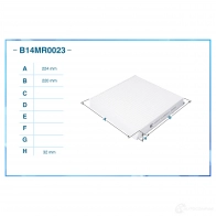 Салонный фильтр CWORKS 1439701476 ZBJ8 1 B14MR0023 - Изображение 2