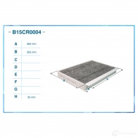 Салонный фильтр CWORKS B15CR0004 22 IBWJ 1439701538 - Изображение 2