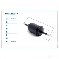 Топливный фильтр CWORKS WT ZFXEC 1439701860 B12MR0019 - Изображение 2
