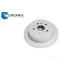 Тормозной диск задний CWORKS 1439702051 G4612T48041 VSCH YQ6