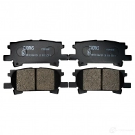 Тормозные колодки дисковые, комплект CWORKS L ZOOZ C12NR0005 Toyota Harrier (XU30) 2 Минивэн 3.0 4WD (MCU36W. MCU35) 223 л.с. 2003 – 2006
