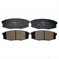 Тормозные колодки дисковые, комплект CWORKS 2Y P0A Lexus LX (J200) 3 2007 – 2020 C12NR0004