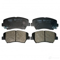 Тормозные колодки дисковые, комплект CWORKS C11NR0032 Kia CeeD (JD) 2 Универсал 1.4 MPI 101 л.с. 2015 – 2025 CKO OQ1