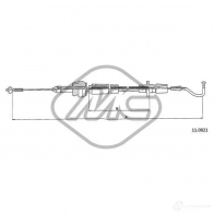 Трос газа METALCAUCHO Volkswagen Passat (B3-B4) 2 Седан 2.0 107 л.с. 1995 – 1996 83827 W7 KRT