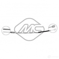 Трос газа METALCAUCHO Volkswagen Caddy (9K, 9U) 2 1995 – 2004 83275 TL6JF V