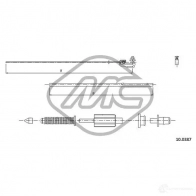 Трос газа METALCAUCHO XHR3K 4 1270384673 83200