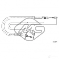 Трос ручника METALCAUCHO 1R6O V4 80965 Mercedes Sprinter (904) 1 Кабина с шасси 2.7 416 CDI 4x4 156 л.с. 2000 – 2006