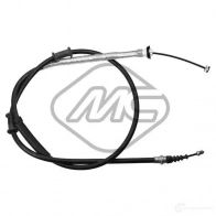 Трос ручника METALCAUCHO 80494 KZM 7W6 Fiat Punto Evo (199) 3 Хэтчбек 1.6 D Multijet 120 л.с. 2009 – 2012