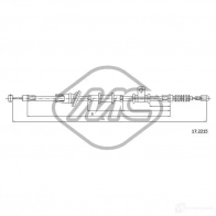 Трос ручника METALCAUCHO 82275 Mitsubishi Space Star 1 (DGA) Минивэн 1.8 MPI 112 л.с. 2002 – 2004 0VGF 0DA