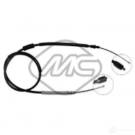 Трос ручника METALCAUCHO 80155 3797542 Z QTBPW1