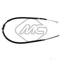 Трос ручника METALCAUCHO V RAN3U 81327 Fiat Multipla (186) 1 Минивэн 1.9 JTD (186AxE1A) 120 л.с. 2002 – 2010