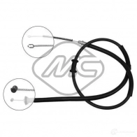 Трос ручника METALCAUCHO 0Y AGS4L Fiat Panda (169) 2 Хэтчбек 1.3 D Multijet 70 л.с. 2003 – 2025 81345