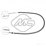 Трос ручника METALCAUCHO 83079 RB7 6926 Renault Clio 2 (CB, SB) 1998 – 2005