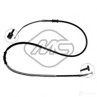 Трос ручника METALCAUCHO 72ZXX O Fiat Multipla (186) 1 Минивэн 1.9 JTD (186AxE1A) 120 л.с. 2002 – 2010 81326