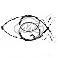 Трос ручника METALCAUCHO 83964 Ford Tourneo Connect 1 (C170) 2002 – 2013 J 8NAI