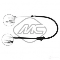 Трос ручника METALCAUCHO 83031 3800268 2TO4UD 4