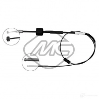 Трос ручника METALCAUCHO 3800489 JBL 4MI 83463