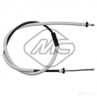 Трос ручника METALCAUCHO Renault Modus (FJP0) 1 Хэтчбек 1.6 (JP0L. JP0V) 88 л.с. 2004 – 2025 T1PC UIK 83132