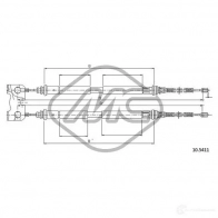 Трос ручника METALCAUCHO GGVU 0GV 81837 Ford Escort 7 (FA, ALL) Кабриолет 1.8 Zetec 16V xR3i 130 л.с. 1995 – 2000