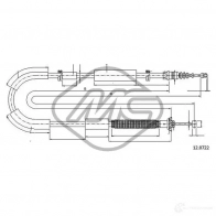 Трос ручника METALCAUCHO 3798730 81368 SD9N C9